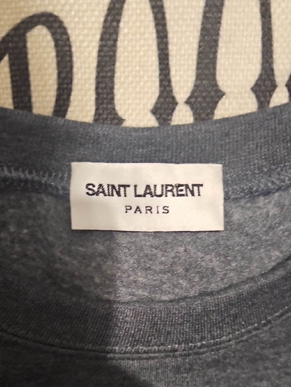 Authentic Saint Laurent Thunder Bolt Sweatshirt Size M - Picture 3 of 4